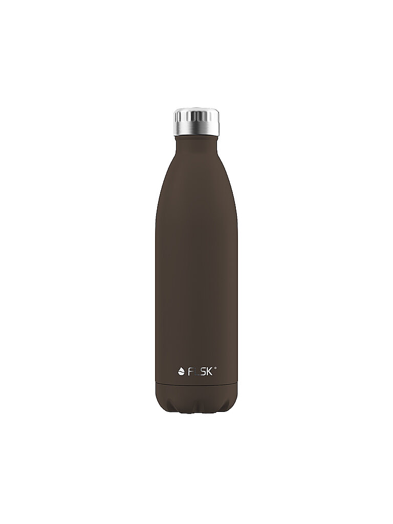 FLSK Isolierflasche - Thermosflasche 0,75l Chocolate braun