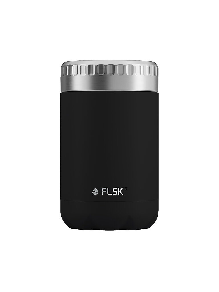 FLSK Thrmobhälter Food Jar 0,6l Black schwarz