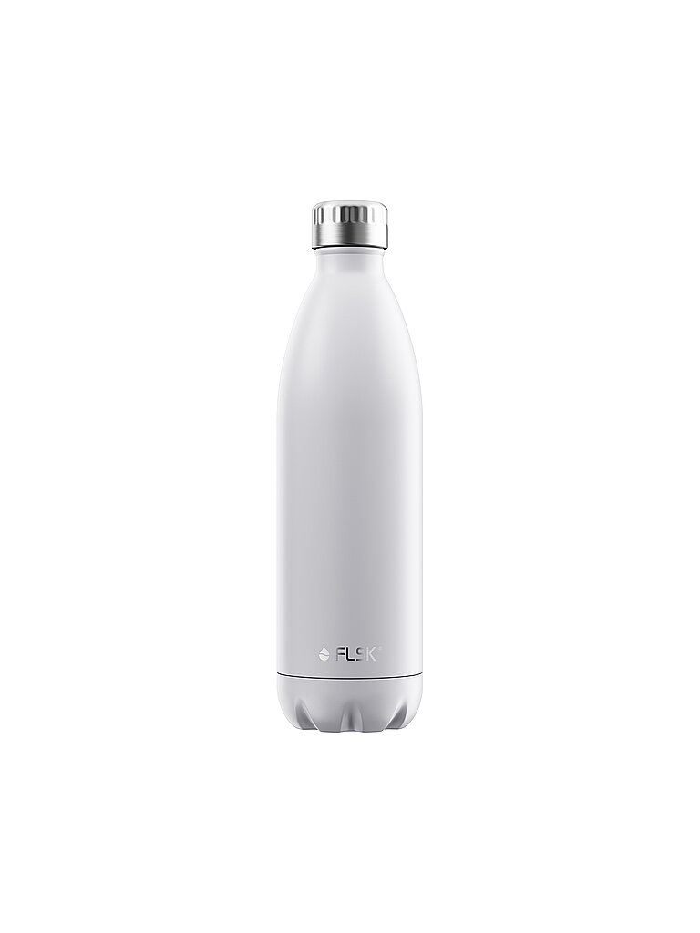 FLSK Isolierflasche - Thermosflasche 1l Weiss weiss