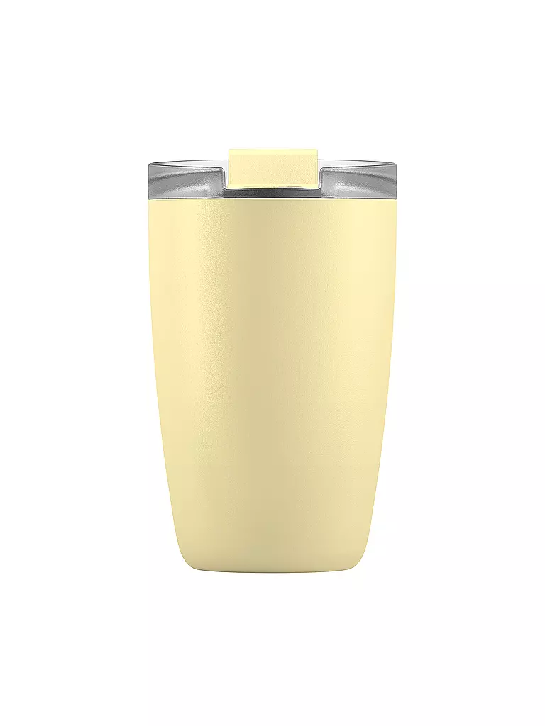 FLSK | Isolierbecher - Thermosbecher CUP Coffee to go-Becher 0,35l Lemon | gelb