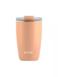 FLSK | Isolierbecher - Thermosbecher CUP Coffee to go-Becher 0,35l Lemon | koralle