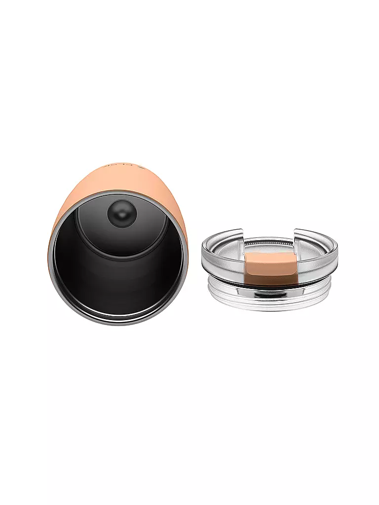 FLSK | Isolierbecher - Thermosbecher CUP Coffee to go-Becher 0,35l Peach | koralle