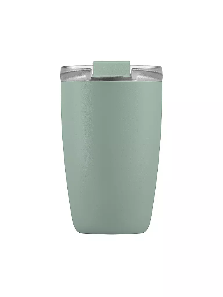 FLSK | Isolierbecher - Thermosbecher CUP Coffee to go-Becher 0,35l Sage | dunkelgrün