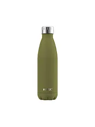 FLSK | Isolierflasche - Thermosflasche 0,5l Edelstahl Stainless | olive