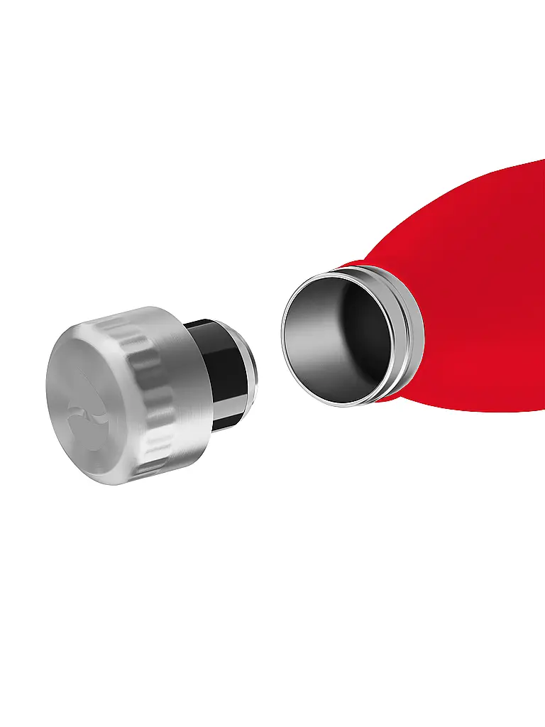 FLSK | Isolierflasche - Thermosflasche 0,5l Edelstahl Red | Rot