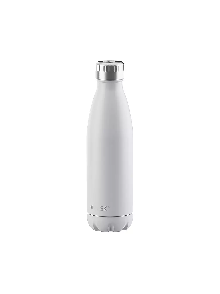 FLSK | Isolierflasche - Thermosflasche 0,5l Edelstahl White | weiss