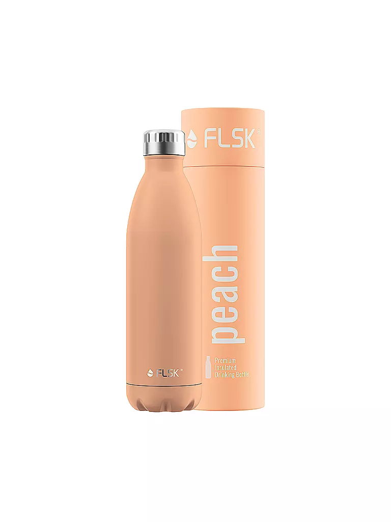 FLSK | Isolierflasche - Thermosflasche 0,75l Peach | lila