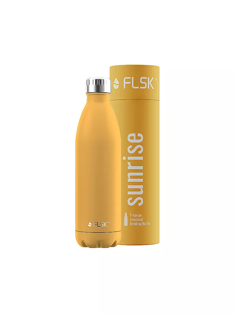 FLSK | Isolierflasche - Thermosflasche 0,75l Sunrise | gelb