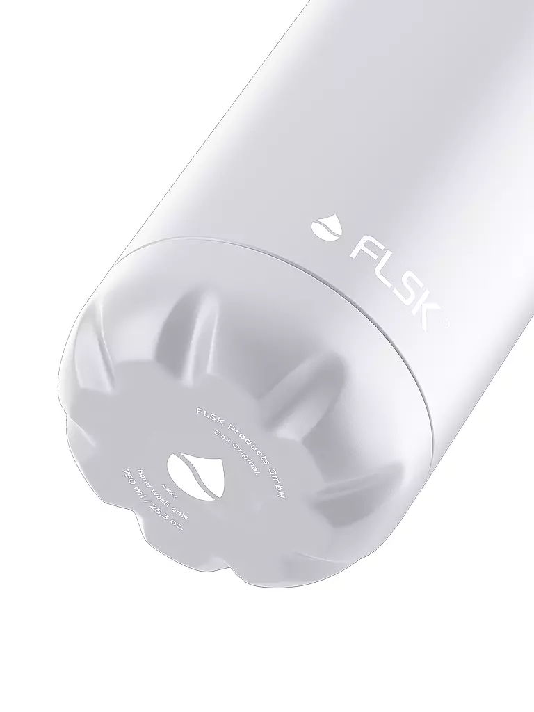 FLSK | Isolierflasche - Thermosflasche 0,75l White | weiss