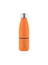FLSK | Isolierflasche - Trinkflasche mit Becher 0,7l Trail-Orange | orange