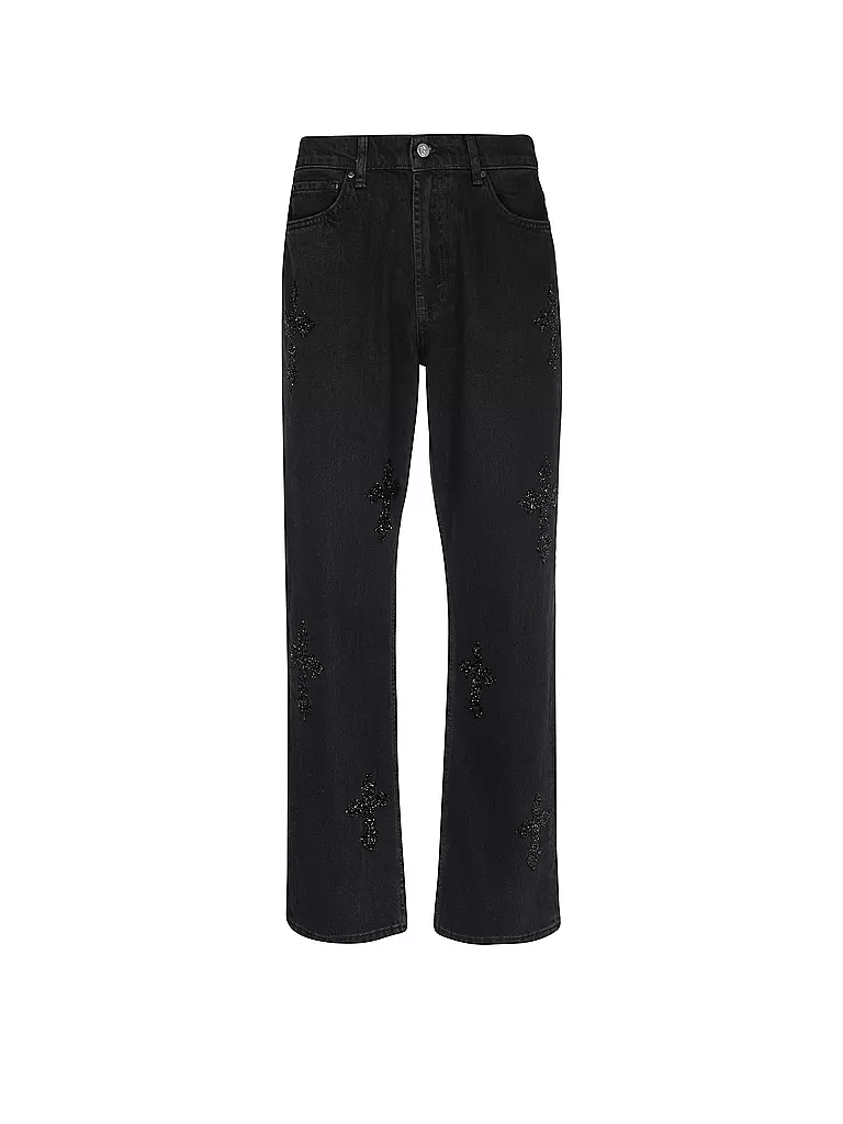 FNTSY | Jeans Relaxed Straight | schwarz