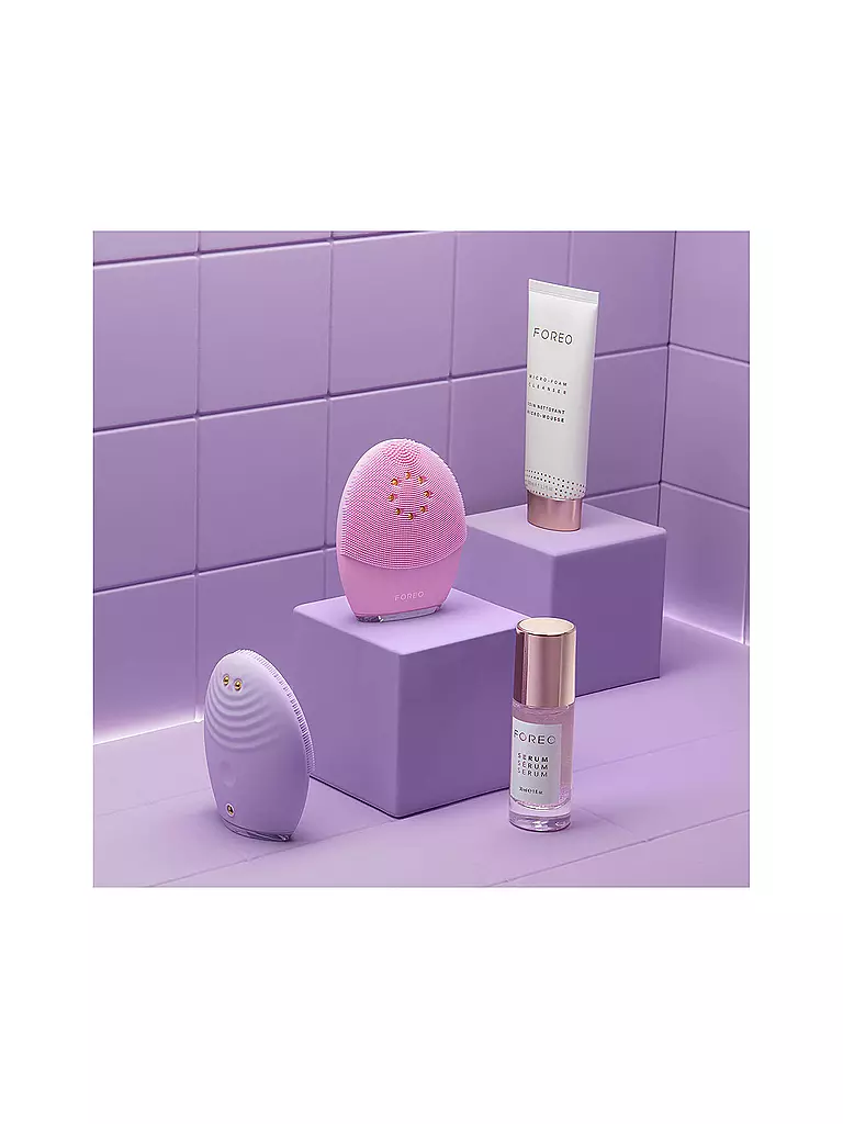 FOREO | LUNA™ 3 plus normal skin - Thermo-Gesichtsreinigungsgerät mit Mikrostrom für normale Haut | pink