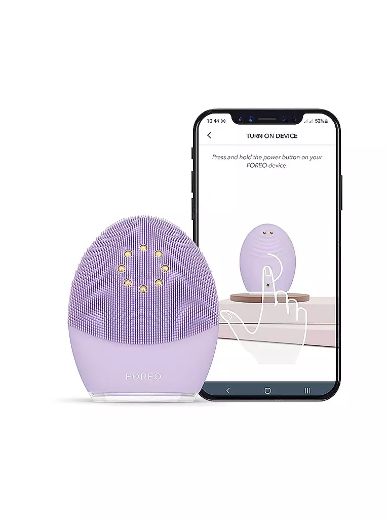 FOREO | LUNA™ 3 plus sensitive skin - Thermo-Gesichtsreinigungsgerät mit Mikrostrom für empfindliche Haut | lila