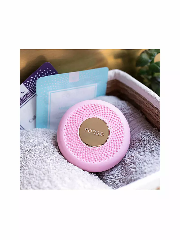 FOREO | UFO™ mini Pearl Pink - Maskengerät mit Wärme- und LED-Lichttherapie | pink