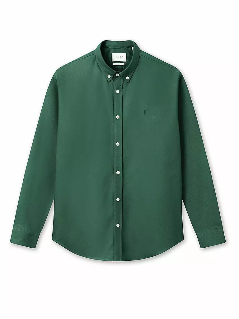 FORET | Hemd Regular Fit Life | dunkelgrün