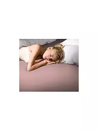 FORMESSE | Jersey-Spannleintuch "Bella Donna" 140/200 cm - 260/220 cm (Hellgrau) | rosa