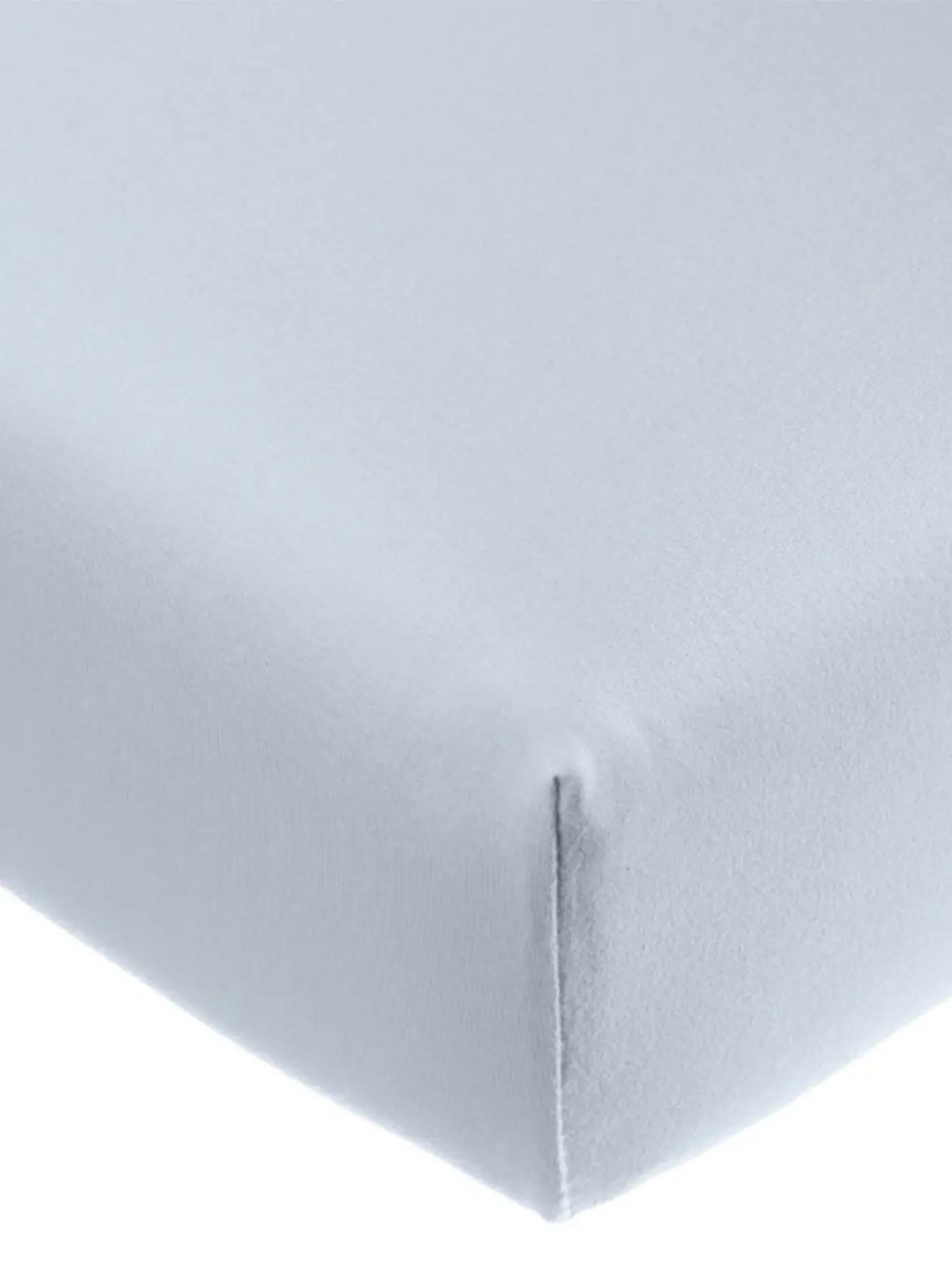 FORMESSE | Jersey-Spannleintuch "Bella Donna" 180/200 cm - 200/220 cm (Marine) | hellblau
