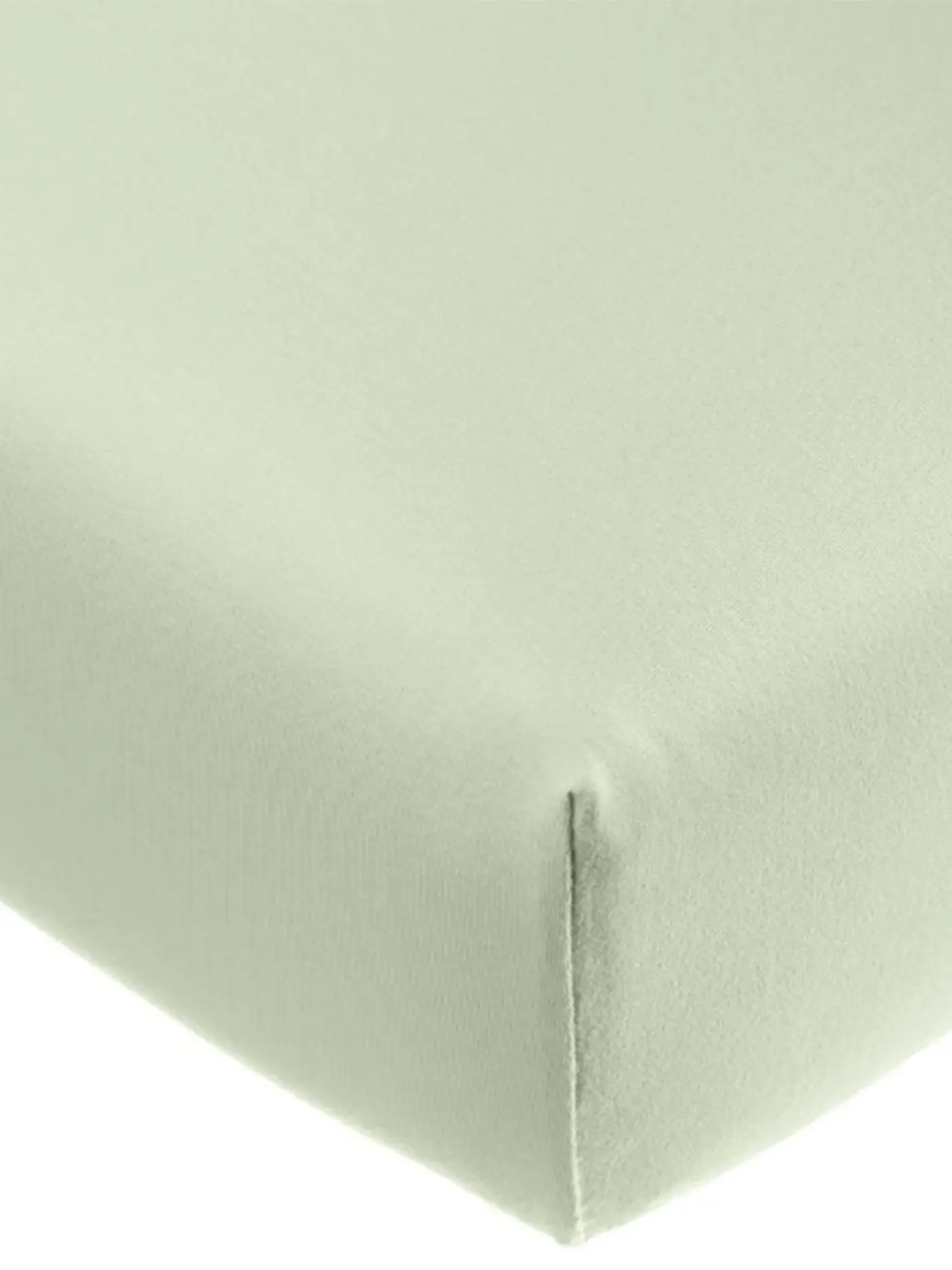 FORMESSE | Jersey-Spannleintuch "Bella Donna" 180/200 cm - 200/220 cm (Marine) | hellgrün