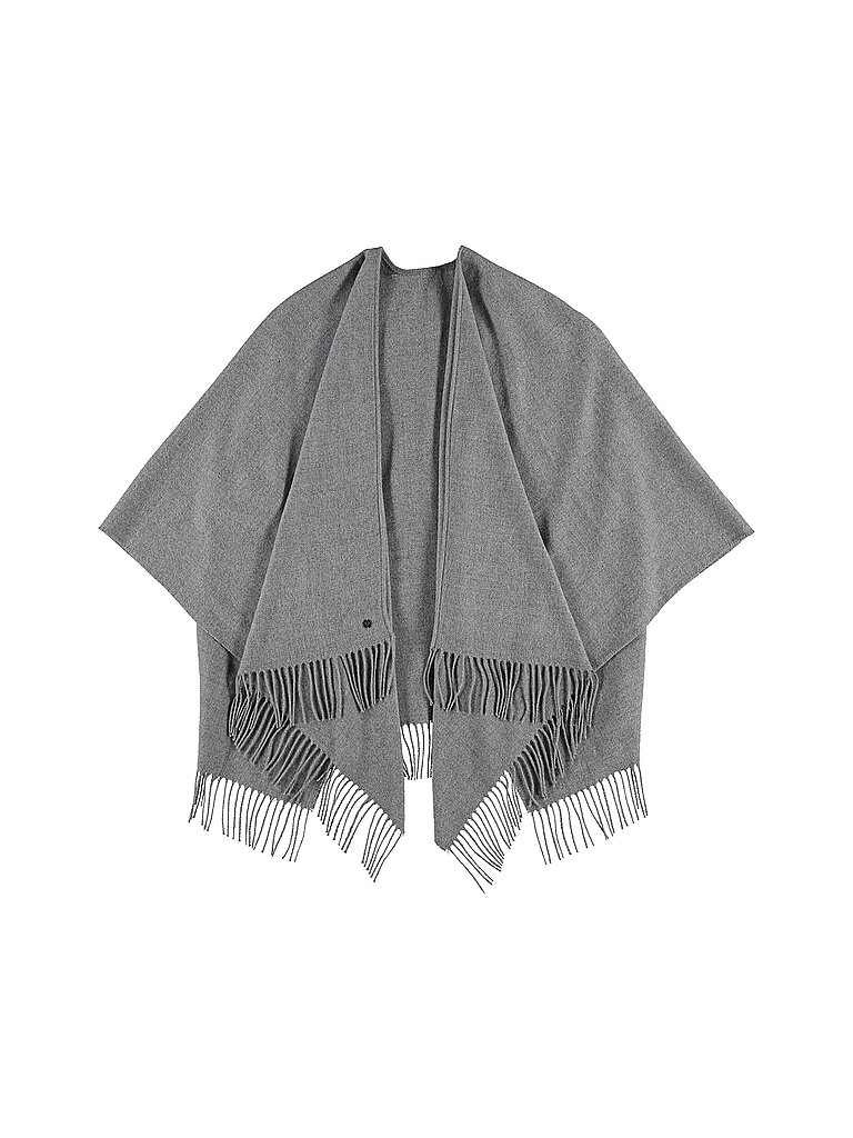 FRAAS Poncho - Cape RUANA grau