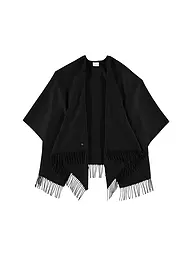 FRAAS | Poncho - Cape RUANA | schwarz