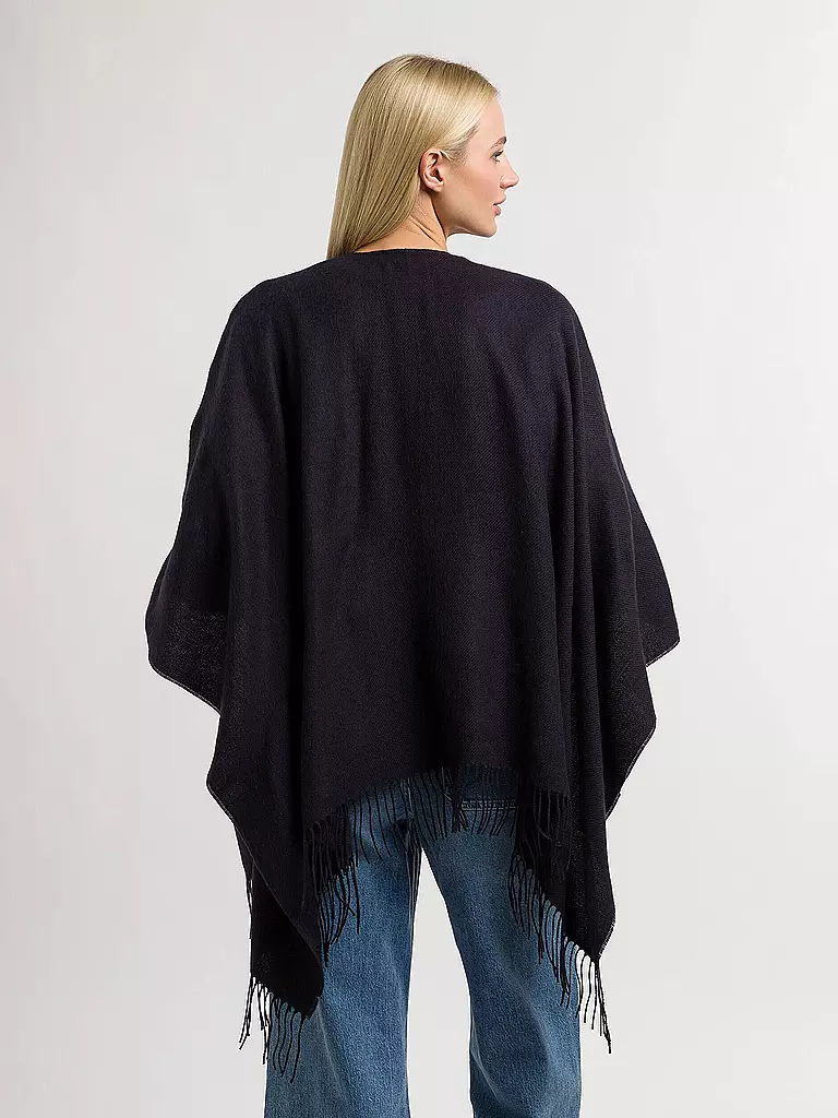 FRAAS | Poncho - Cape RUANA | dunkelblau