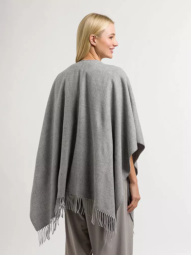 FRAAS | Poncho - Cape RUANA | dunkelblau