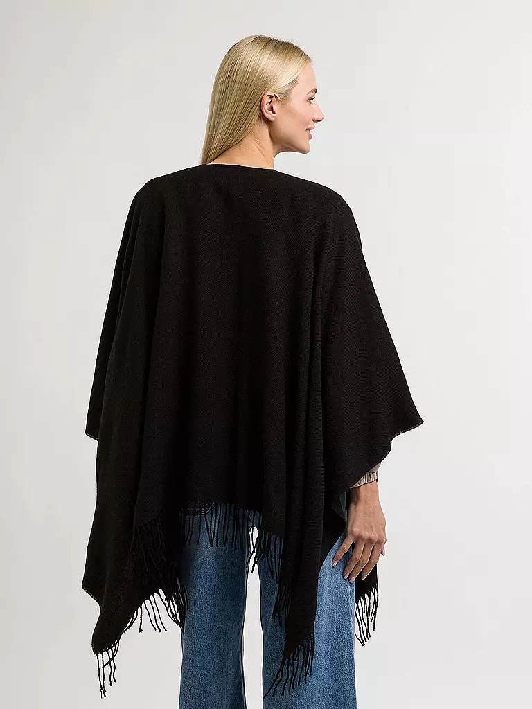 FRAAS | Poncho - Cape RUANA | dunkelblau