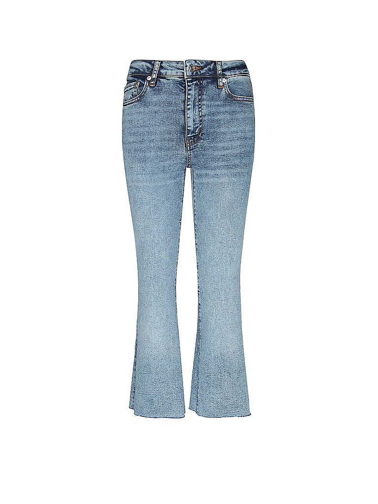 Jeans Bootcut Fit 7/8 blau 28 damen