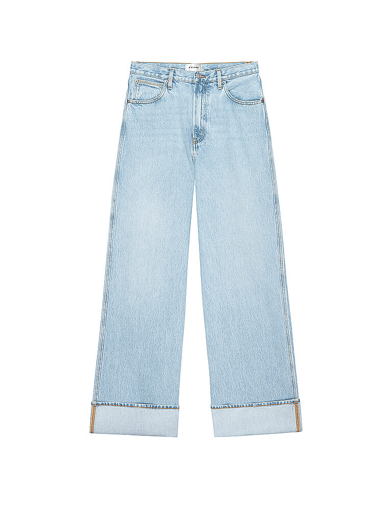 Jeans Wide Leg THE CUFFED WIDE hellblau 27 damen