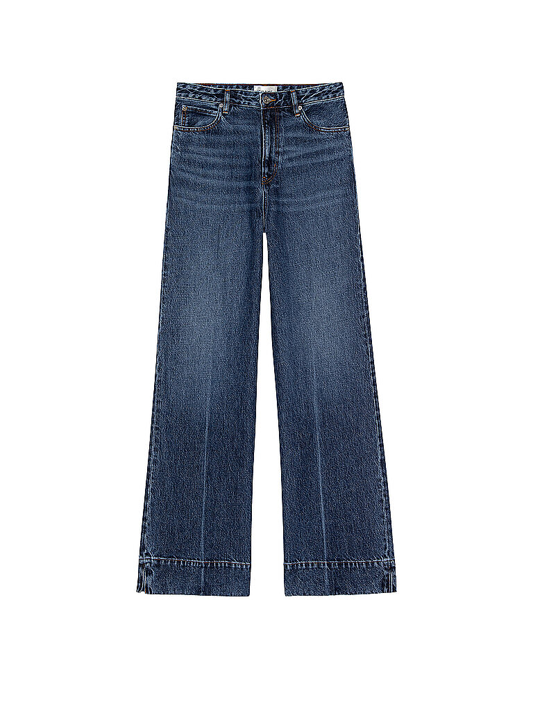 FRAME Jeans Wide Leg THE SLICE FLARE dunkelblau | 29