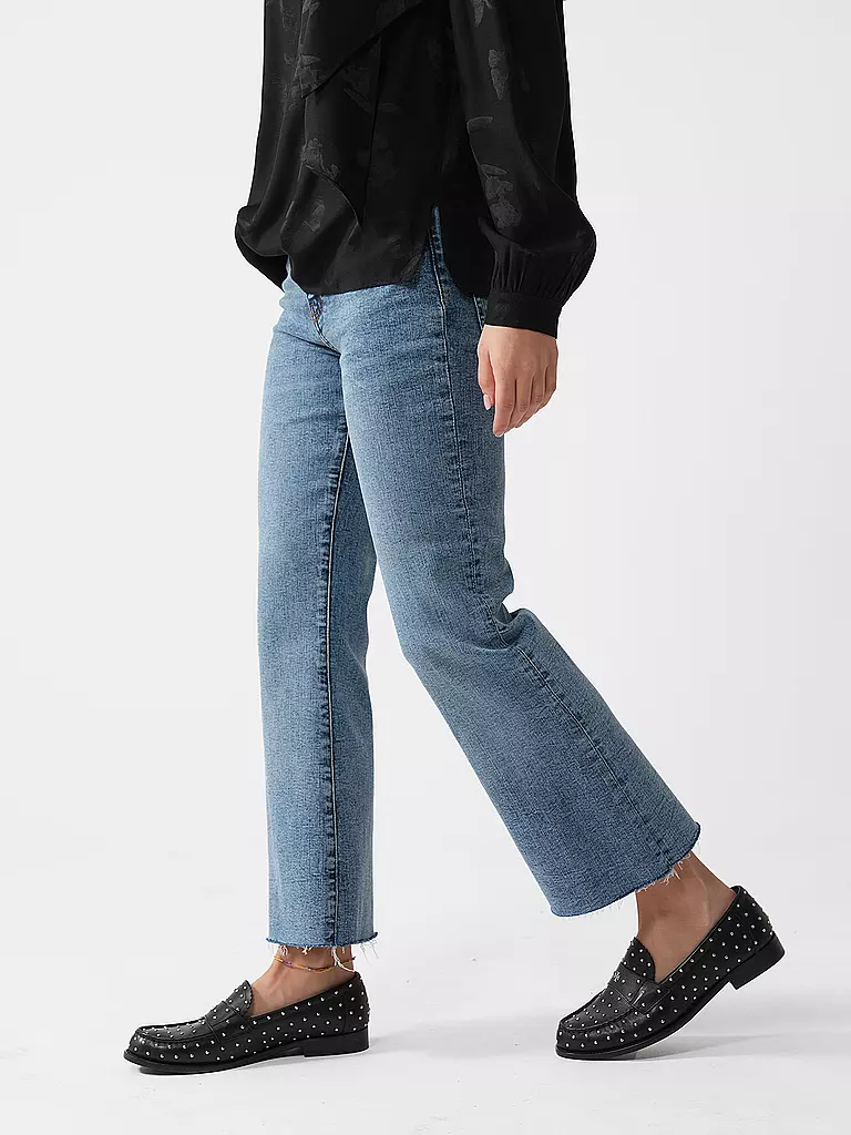 FRAME | Jeans Bootcut Fit 7/8  | blau