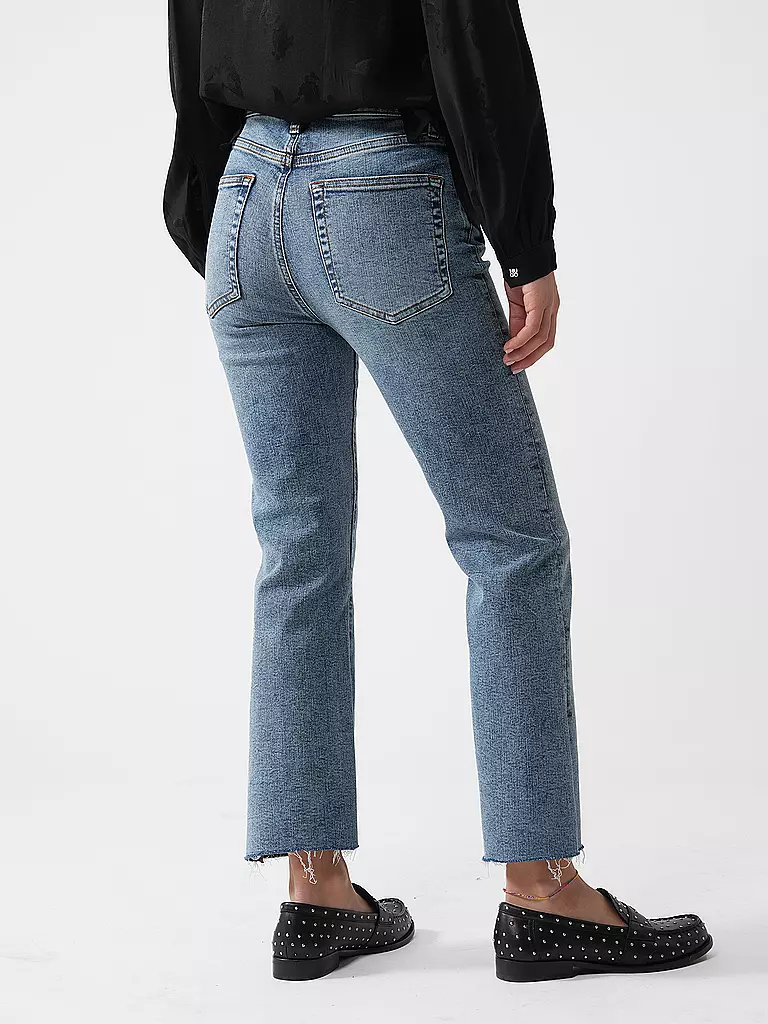 FRAME | Jeans Bootcut Fit 7/8  | blau
