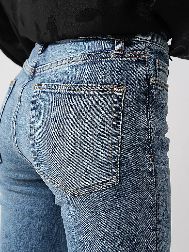 FRAME | Jeans Bootcut Fit 7/8  | blau