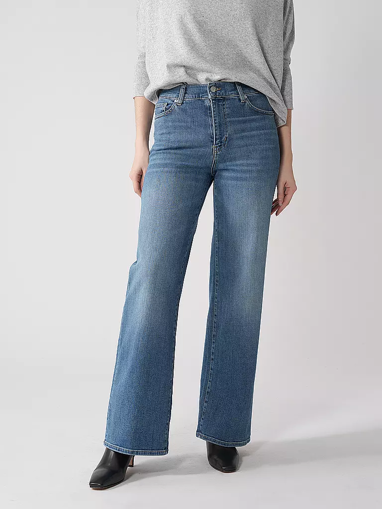 FRAME | Jeans Flared Fit  | blau