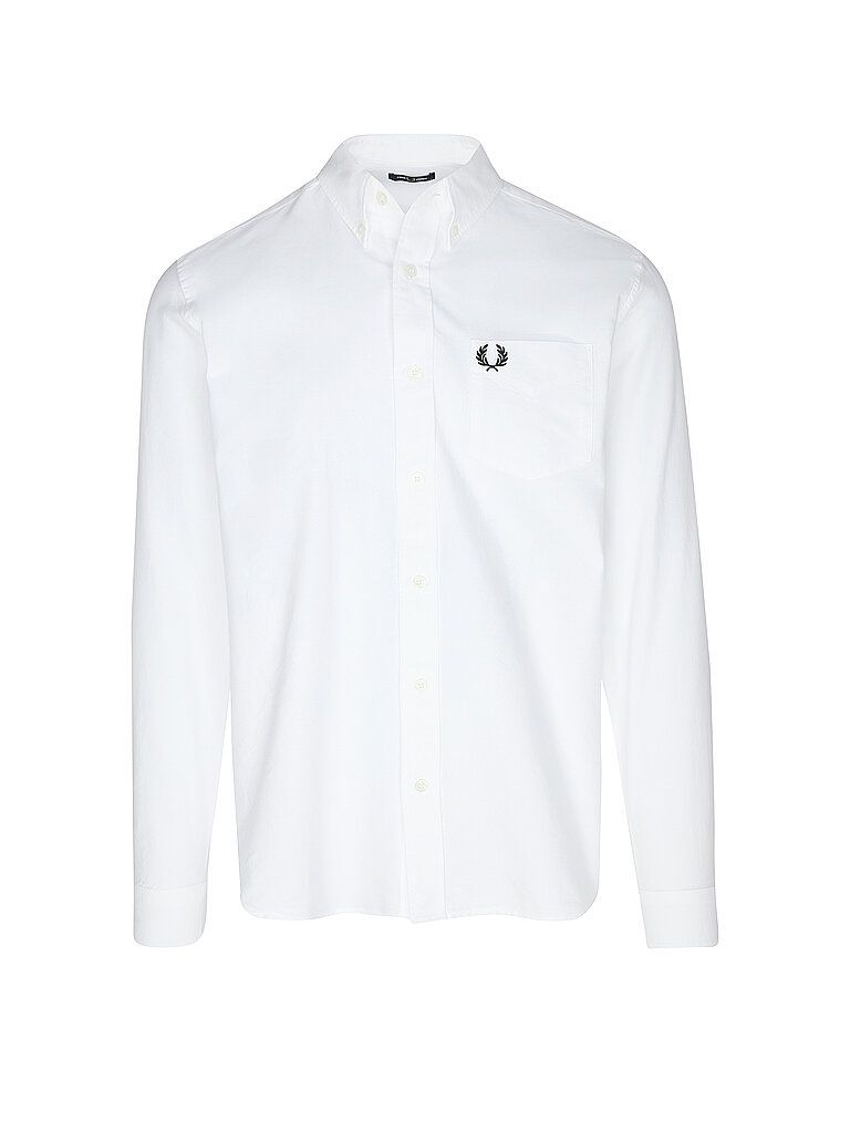 FRED PERRY Hemd weiss