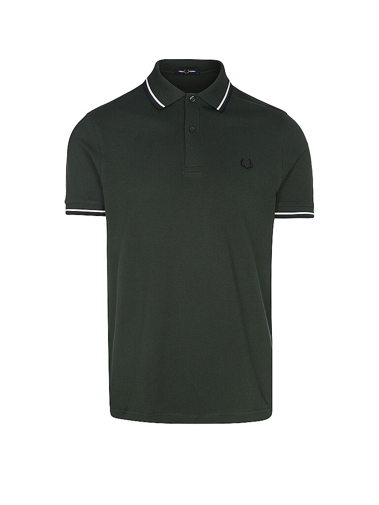 FRED PERRY Poloshirt dunkelgrün
