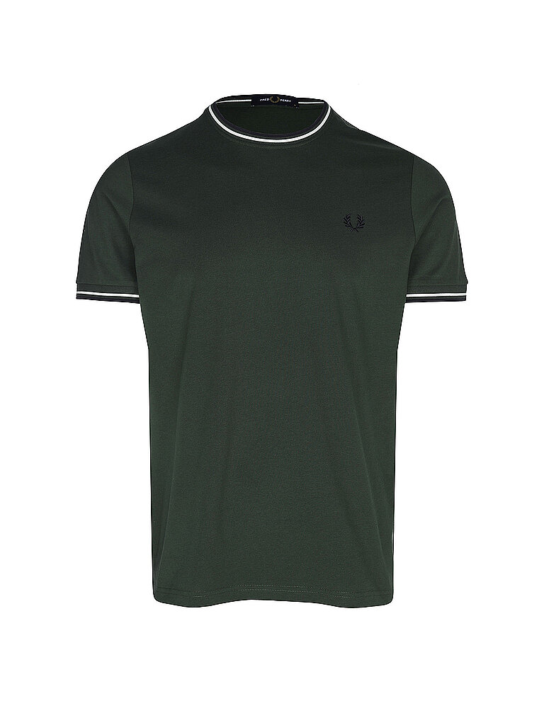 FRED PERRY T-Shirt dunkelgrün