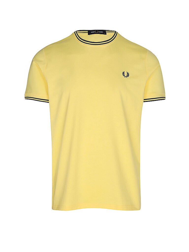FRED PERRY T-Shirt  gelb | S