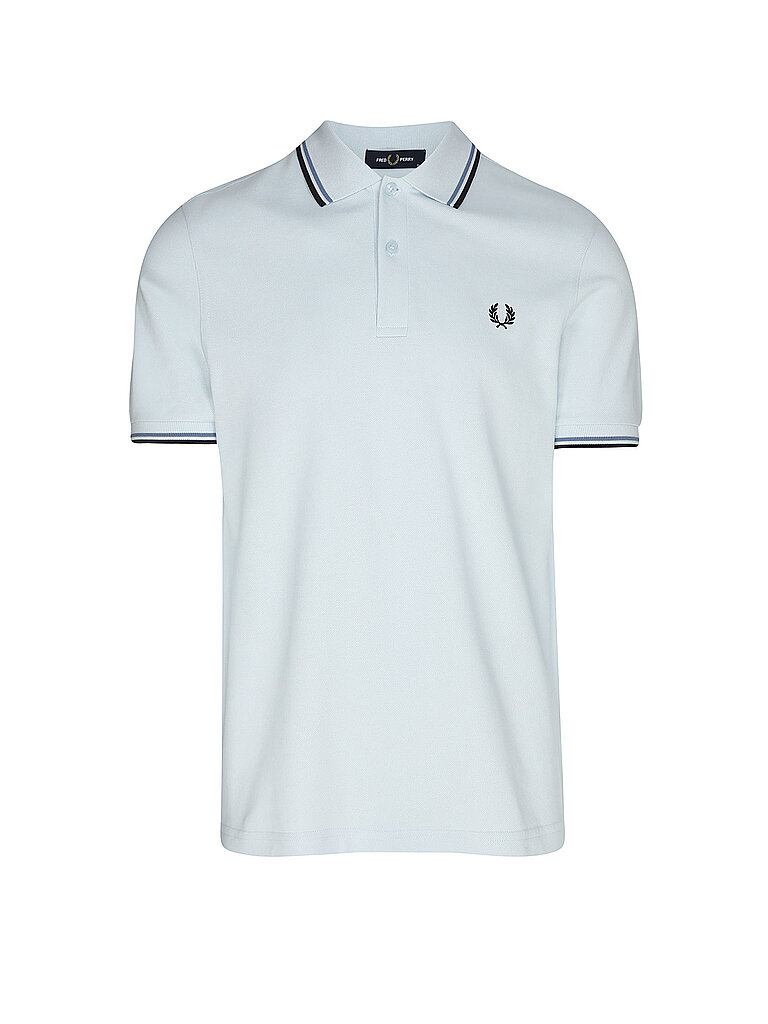 Poloshirt hellblau L herren