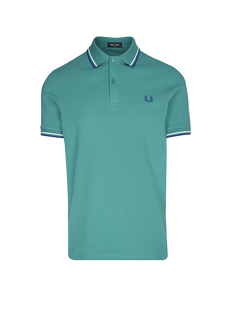 FRED PERRY Poloshirt  grün | S