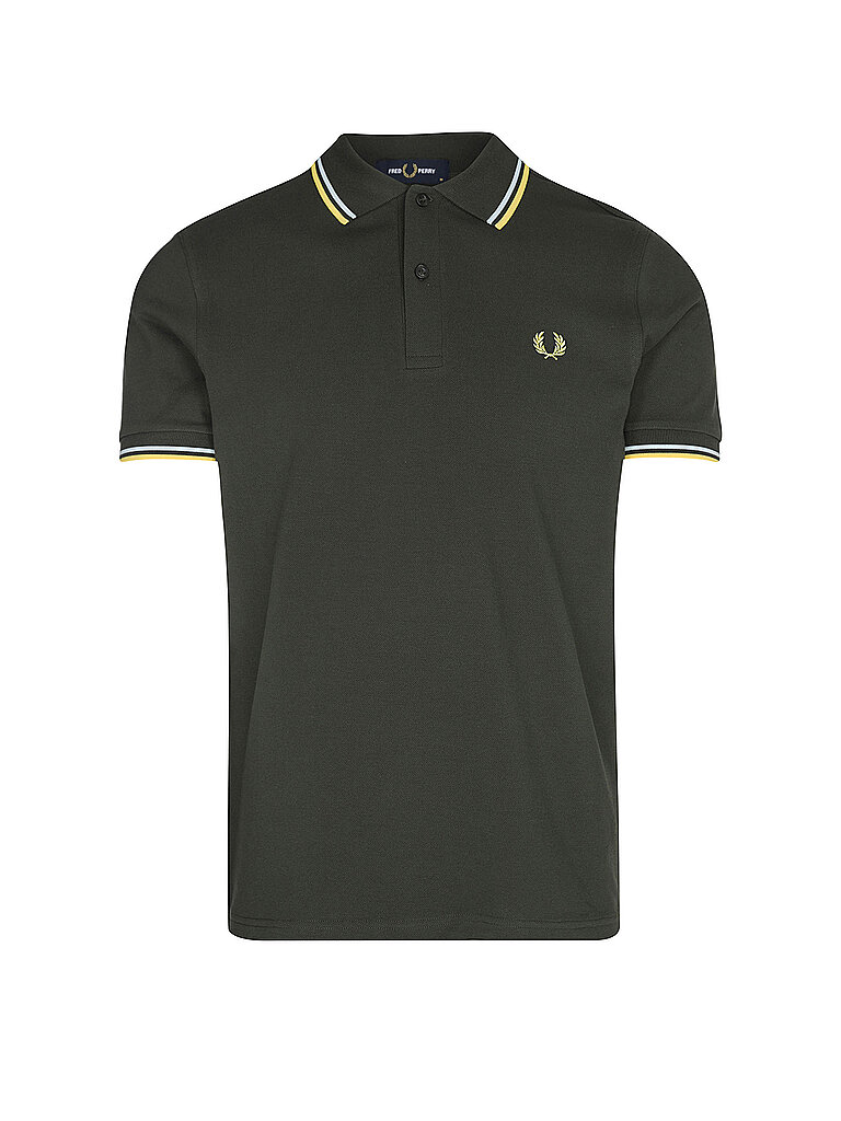 FRED PERRY Poloshirt  olive | S
