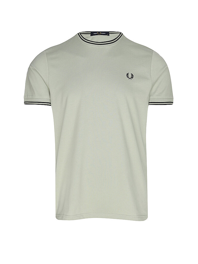 FRED PERRY T-Shirt  hellgrün | S