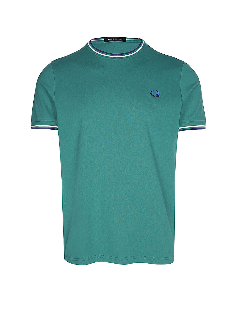 FRED PERRY T-Shirt  grün | S