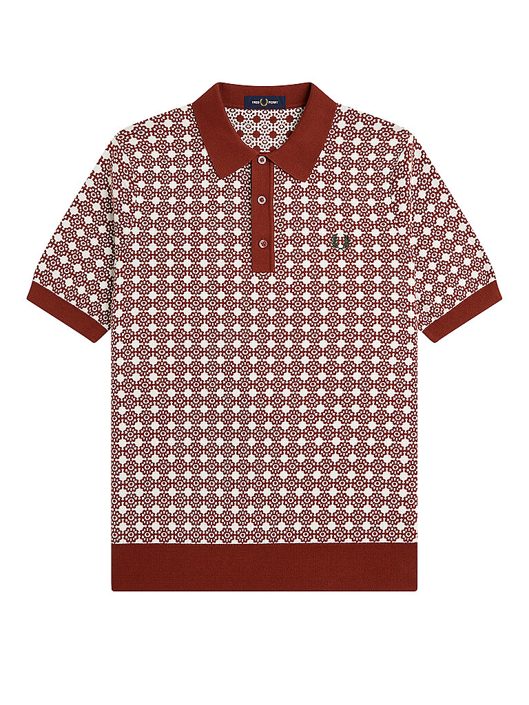 FRED PERRY Poloshirt  kupfer | S