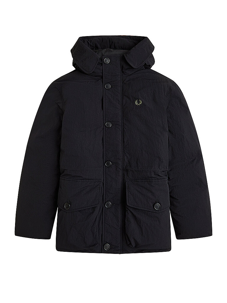 FRED PERRY Parka schwarz | M