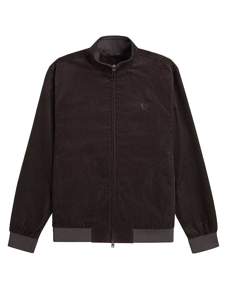 FRED PERRY Cordjacke BRENTHAM braun | L