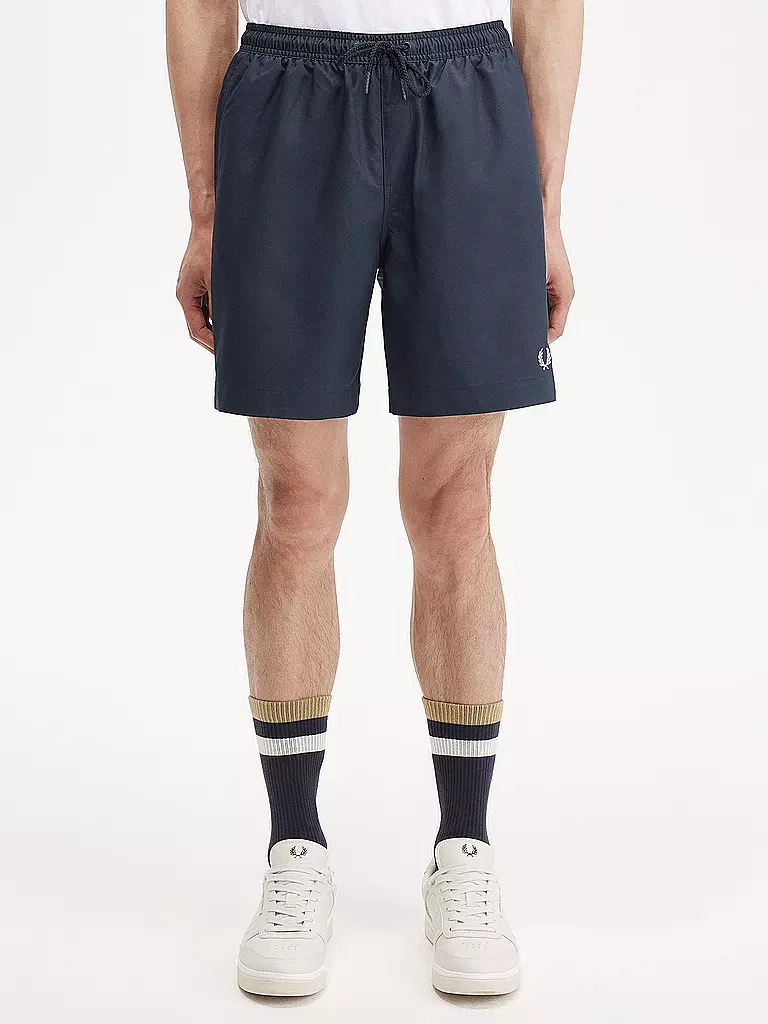 FRED PERRY | Badeshorts | dunkelrot