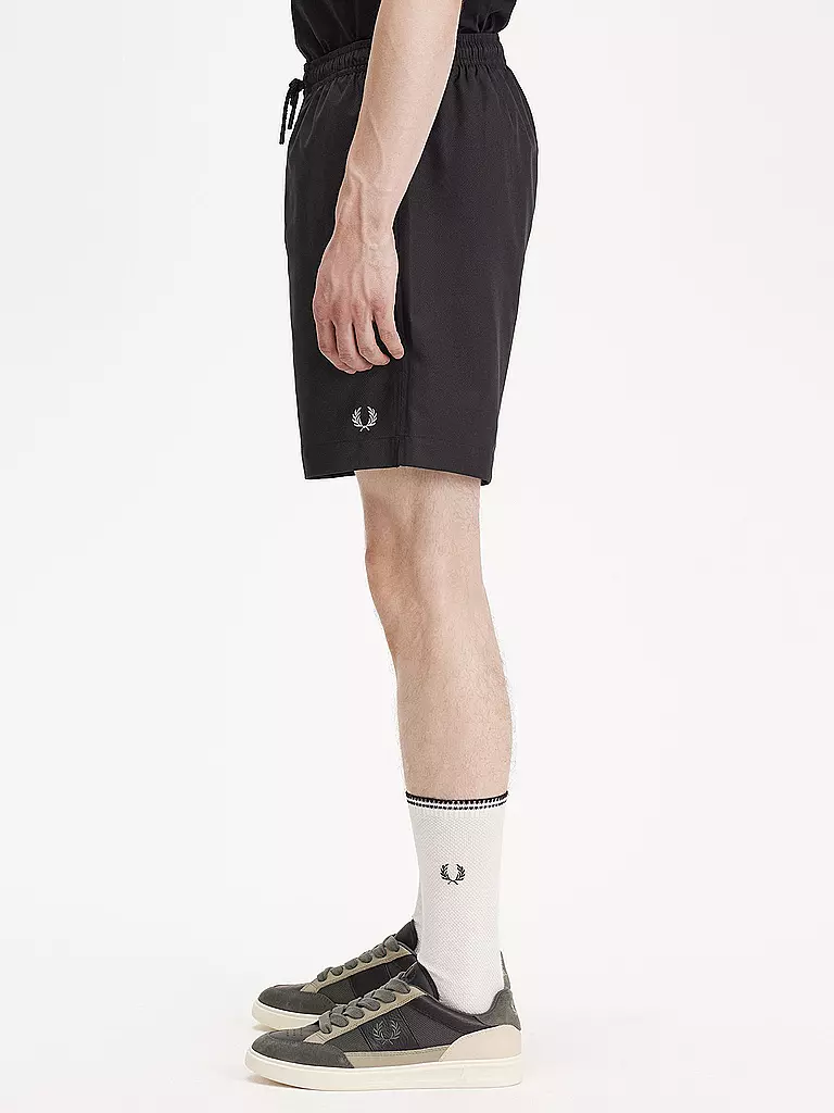 FRED PERRY | Badeshorts | schwarz