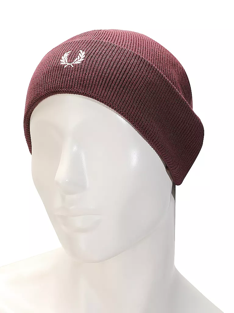 FRED PERRY | Mütze - Haube  | dunkelrot