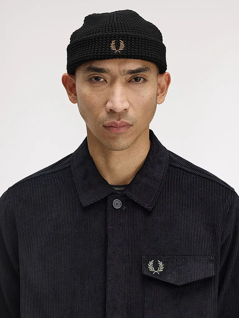 FRED PERRY | Mütze - Haube WAFFLE BEANIE | 